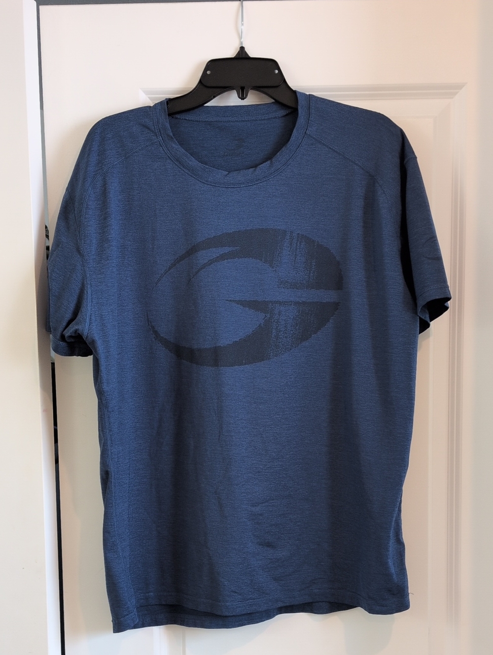 Men's Navy Blue Short-Sleeve Graphic Tee